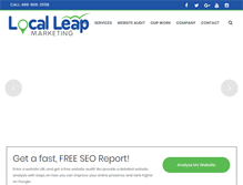 Tablet Screenshot of localleap.com